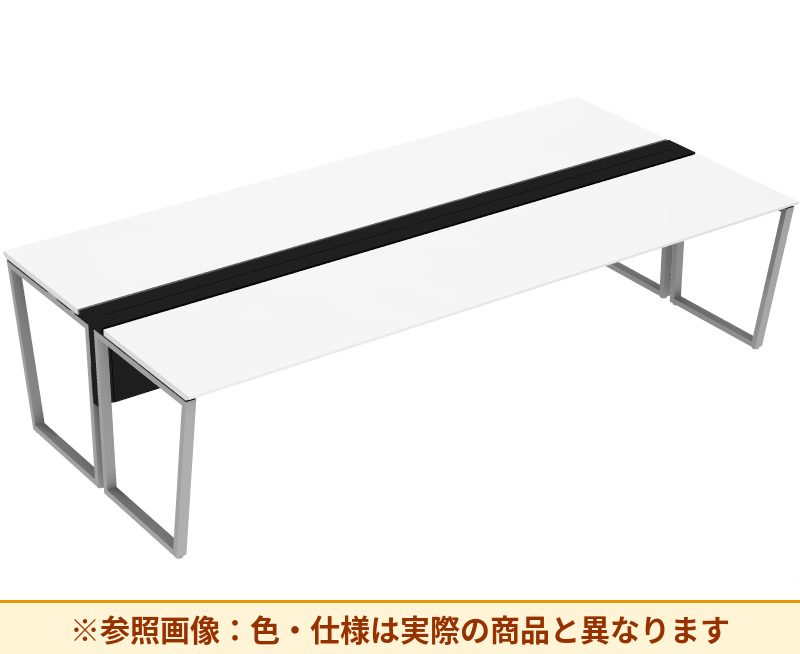 コクヨ ワークヴィスタライト 両面タイプ 袖（引き出し）：袖無 脚部仕様：門型脚 DWV-DD3014-6A2APW2