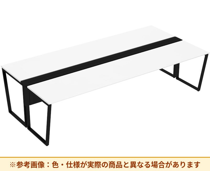 コクヨ ワークヴィスタライト 両面タイプ 袖（引き出し）：袖無 脚部仕様：門型脚 DWV-DD3014-6A2APW2