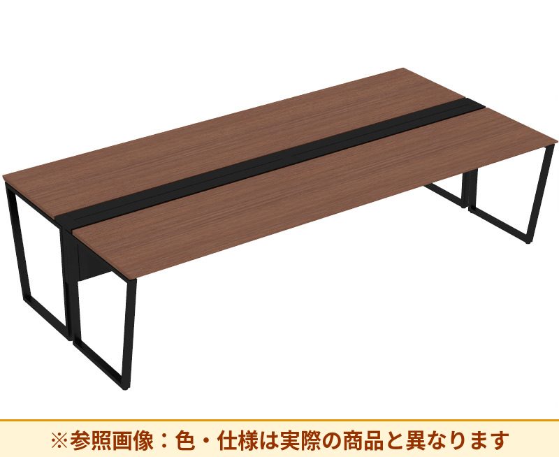 コクヨ ワークヴィスタライト 両面タイプ 袖（引き出し）：袖無 脚部仕様：門型脚 DWV-DD3014-6A2APW2