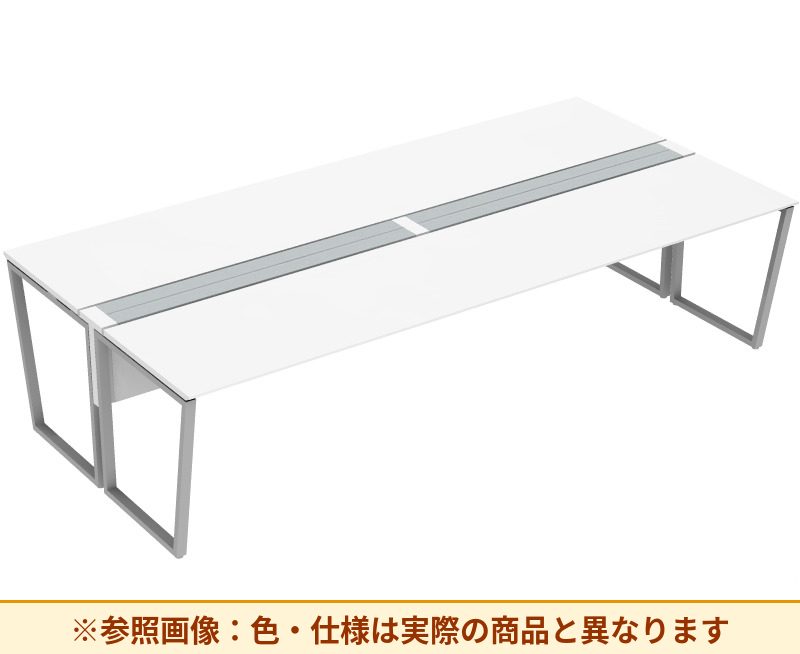 コクヨ ワークヴィスタライト 両面タイプ 袖（引き出し）：袖無 脚部仕様：門型脚 DWV-DD3014-6A2APW2