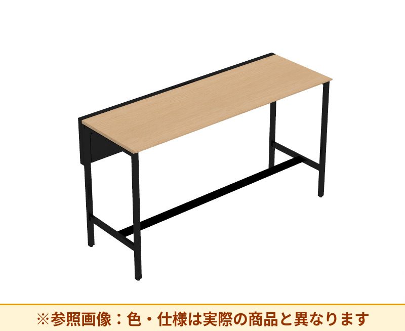 コクヨ ワークヴィスタライト 片面タイプ 袖（引き出し）：袖無 脚部仕様：門型脚 DWV-GD2007