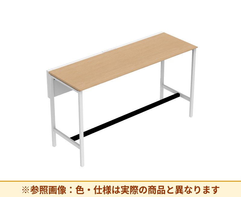 コクヨ ワークヴィスタライト 片面タイプ 袖（引き出し）：袖無 脚部仕様：門型脚 DWV-GD2007