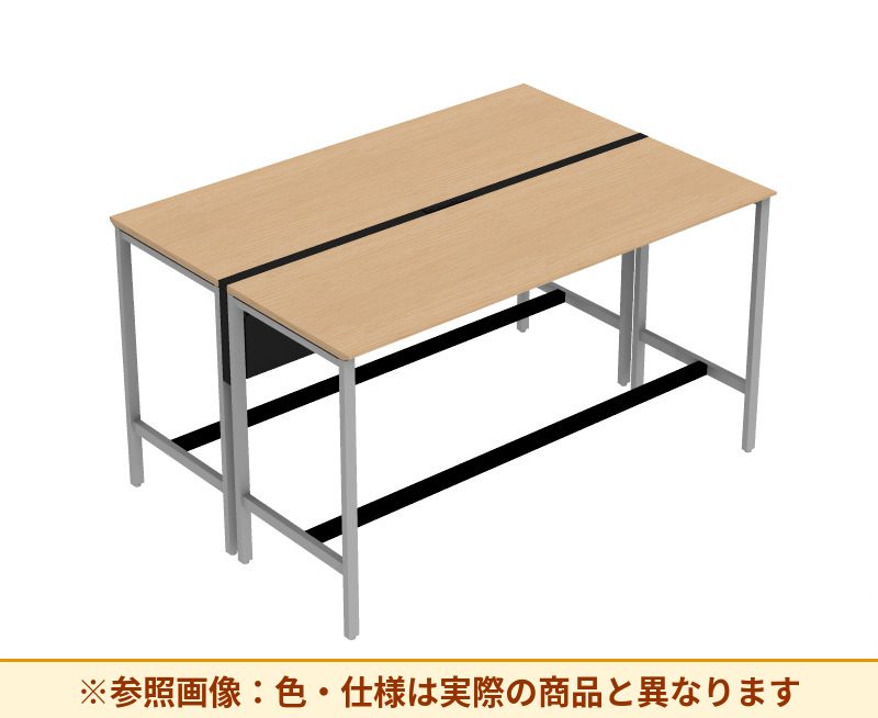 コクヨ ワークヴィスタライト 両面タイプ 袖（引き出し）：袖無 脚部仕様：門型脚 DWV-GD2012