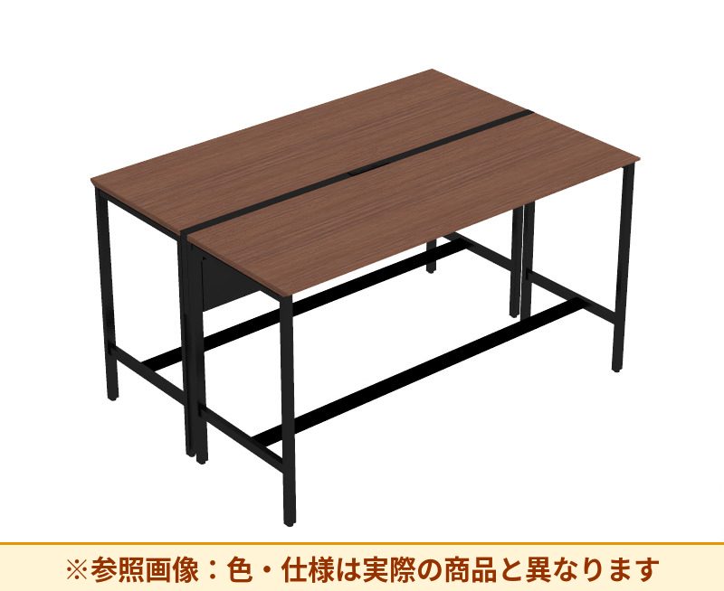 コクヨ ワークヴィスタライト 両面タイプ 袖（引き出し）：袖無 脚部仕様：門型脚 DWV-GD2012