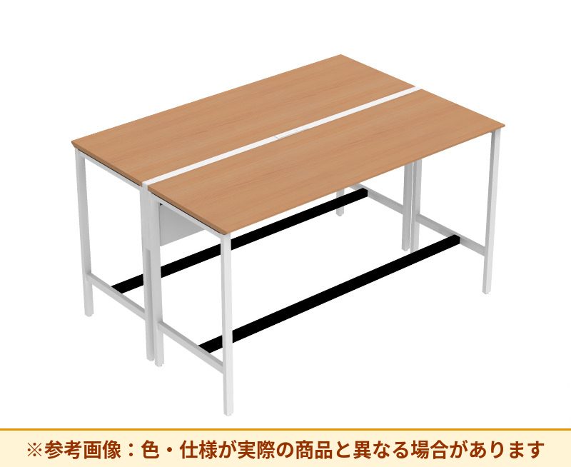 コクヨ ワークヴィスタライト 両面タイプ 袖（引き出し）：袖無 脚部仕様：門型脚 DWV-GD2012