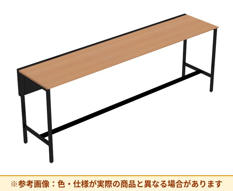 コクヨ ワークヴィスタライト 片面タイプ 袖（引き出し）：袖無 脚部仕様：門型脚 DWV-GD3007