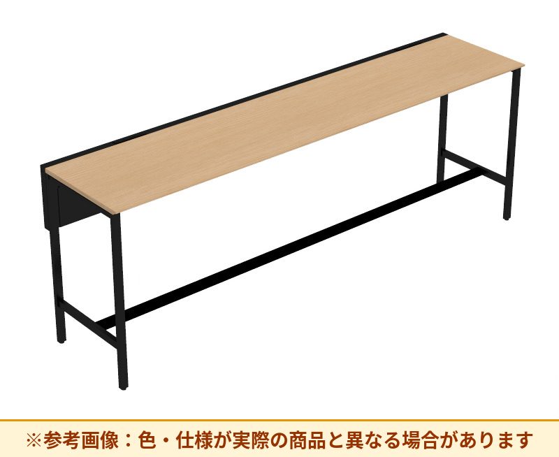 コクヨ ワークヴィスタライト 片面タイプ 袖（引き出し）：袖無 脚部仕様：門型脚 DWV-GD3007