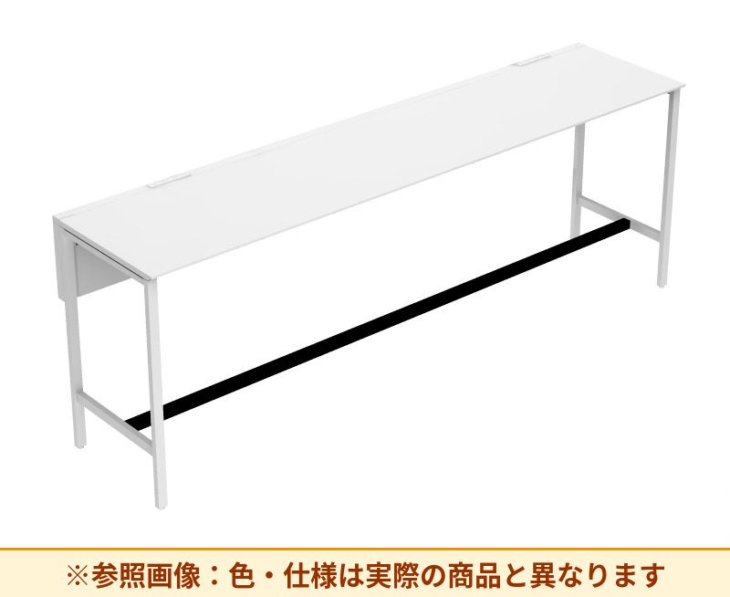 コクヨ ワークヴィスタライト 片面タイプ 袖（引き出し）：袖無 脚部仕様：門型脚 DWV-GD3007