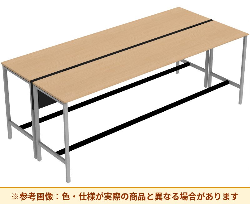 コクヨ ワークヴィスタライト 両面タイプ 袖（引き出し）：袖無 脚部仕様：門型脚 DWV-GD3012