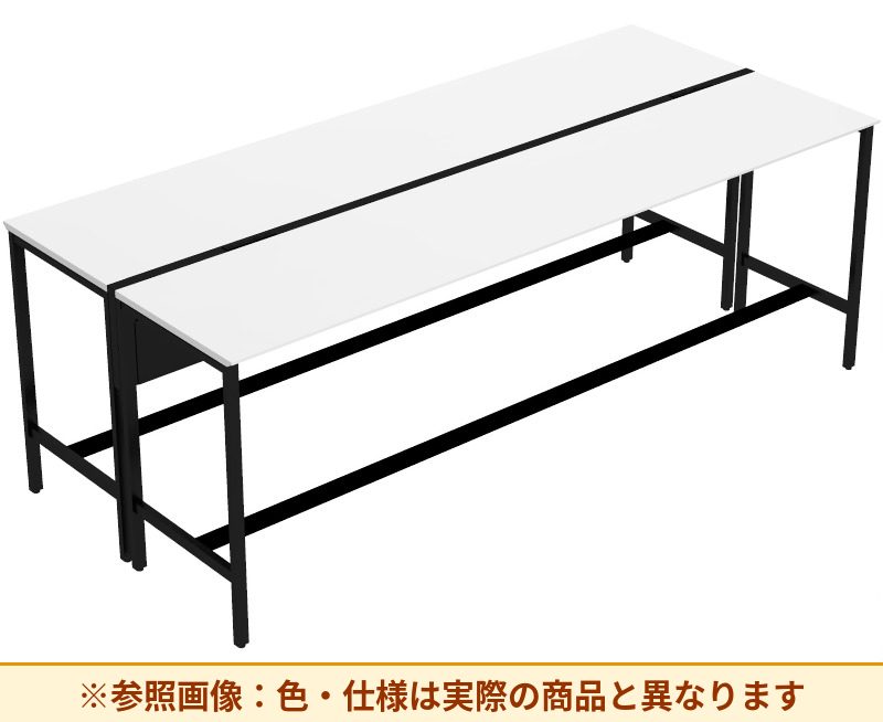 コクヨ ワークヴィスタライト 両面タイプ 袖（引き出し）：袖無 脚部仕様：門型脚 DWV-GD3012