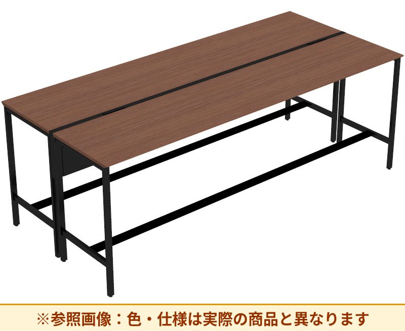 コクヨ ワークヴィスタライト 両面タイプ 袖（引き出し）：袖無 脚部仕様：門型脚 DWV-GD3012