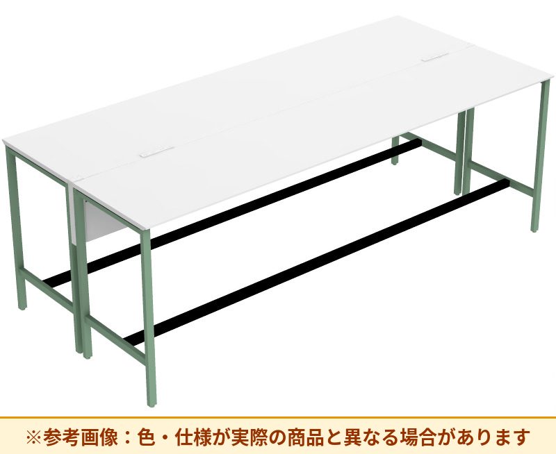 コクヨ ワークヴィスタライト 両面タイプ 袖（引き出し）：袖無 脚部仕様：門型脚 DWV-GD3012
