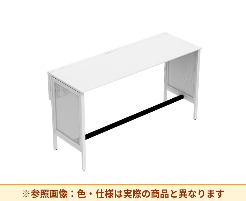 コクヨ ワークヴィスタライト 片面タイプ 袖（引き出し）：袖無 脚部仕様：パネル脚 DWV-HD2007