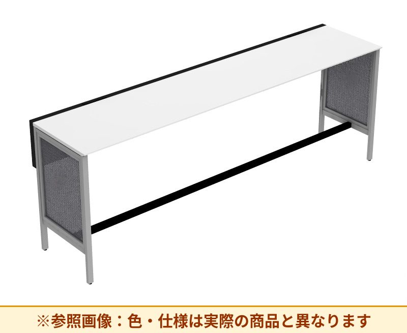 コクヨ ワークヴィスタライト 片面タイプ 袖（引き出し）：袖無 脚部仕様：パネル脚 DWV-HD3007