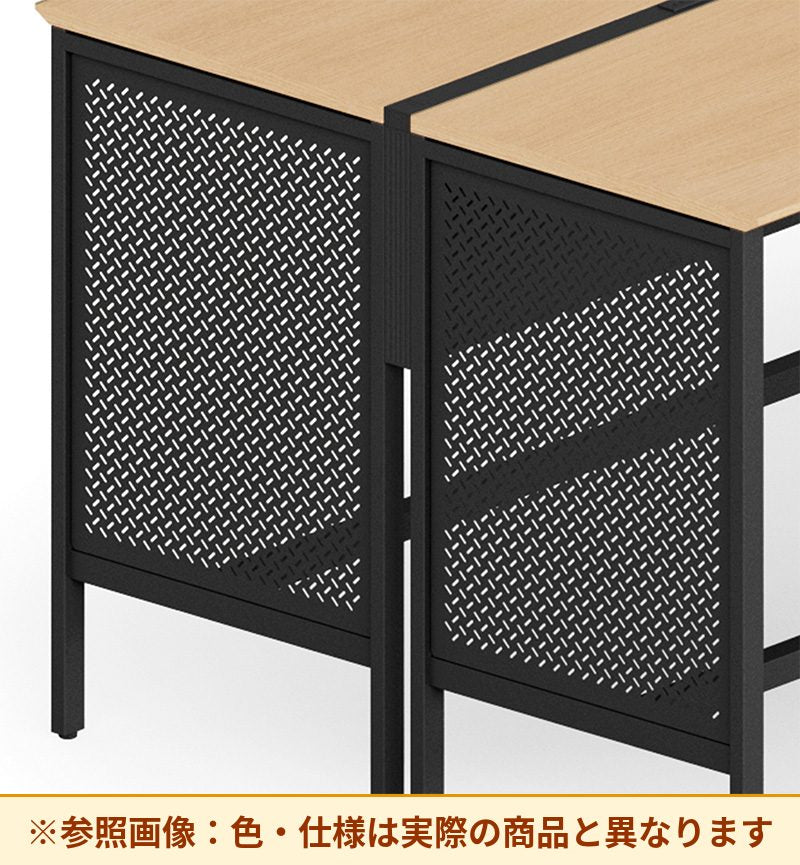 コクヨ デスク WV＋ ハイタイプ用パンチング脚ユニット 両面セット DWVA-WACH12