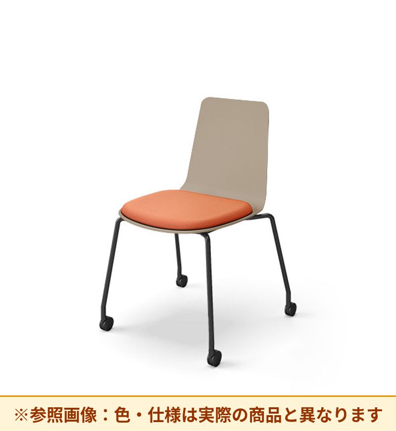コクヨ チェア ミケット キャスター脚 背座樹脂 座パッド付 K03-B22-1KG20Y4