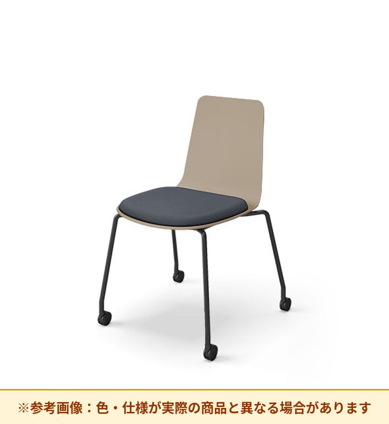 コクヨ チェア ミケット キャスター脚 背座樹脂 座パッド付 K03-B22-1KG20Y4