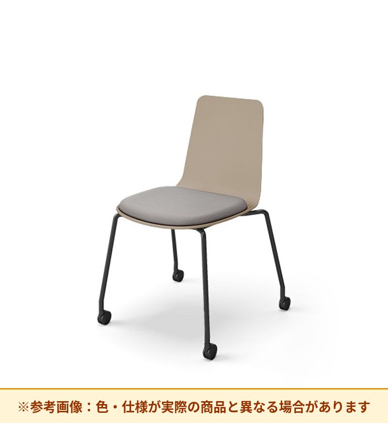 コクヨ チェア ミケット キャスター脚 背座樹脂 座パッド付 K03-B22-1KG20Y4
