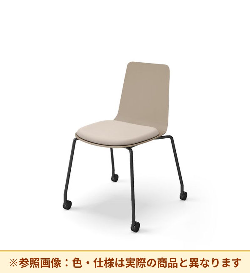 コクヨ チェア ミケット キャスター脚 背座樹脂 座パッド付 K03-B22-1KG20Y4
