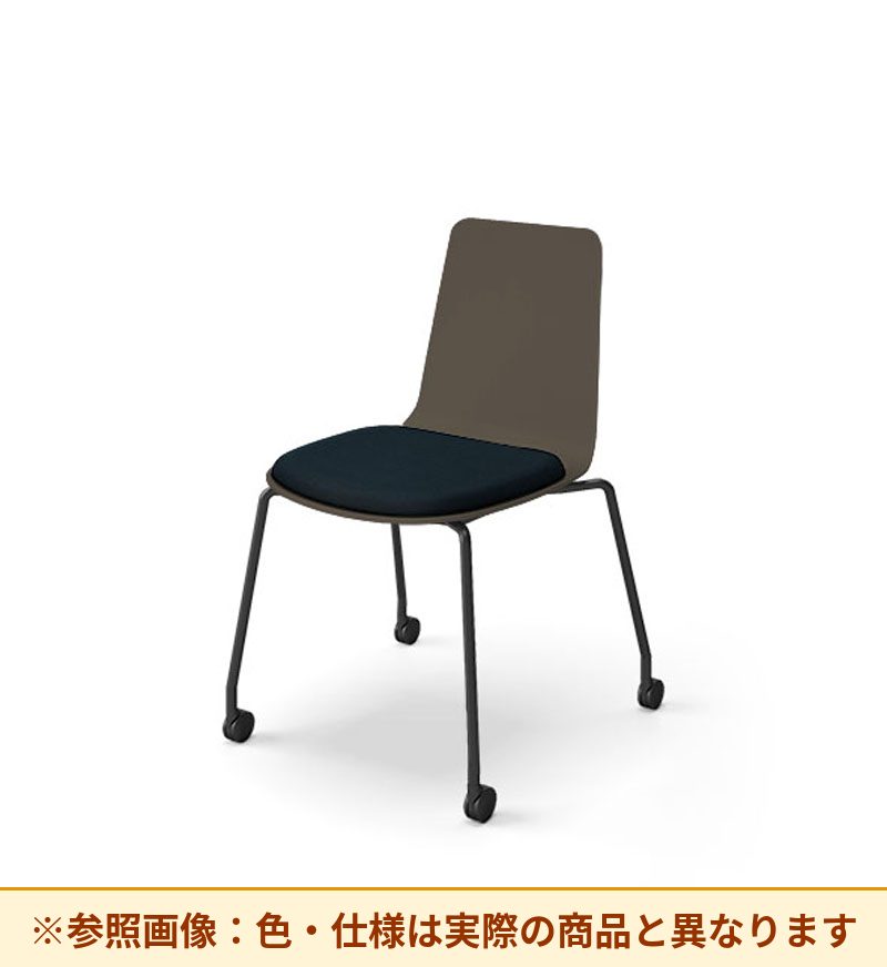 コクヨ チェア ミケット キャスター脚 背座樹脂 座パッド付 K03-B22-1KG20Y4