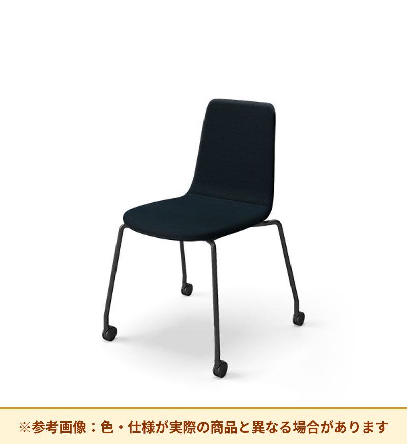 コクヨ ミケット 背素材：エコPVCレザー 座素材：エコPVCレザー 脚：キャスター脚 K03-B24-VZE6X3