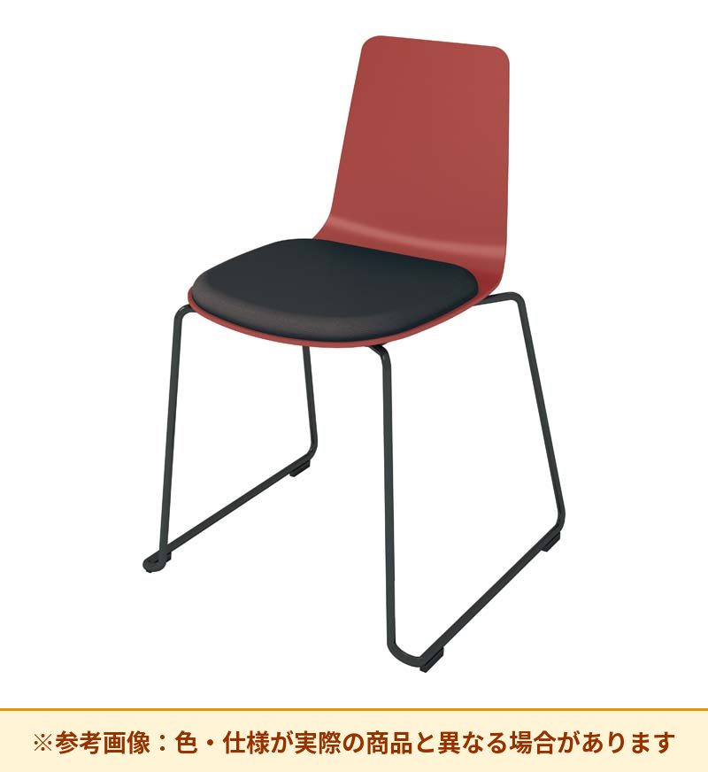 コクヨ ミケット 背素材：PPシート(抗菌剤入) 座素材：エコPVCレザー 脚：サークル脚 K03-B32-38VZE63