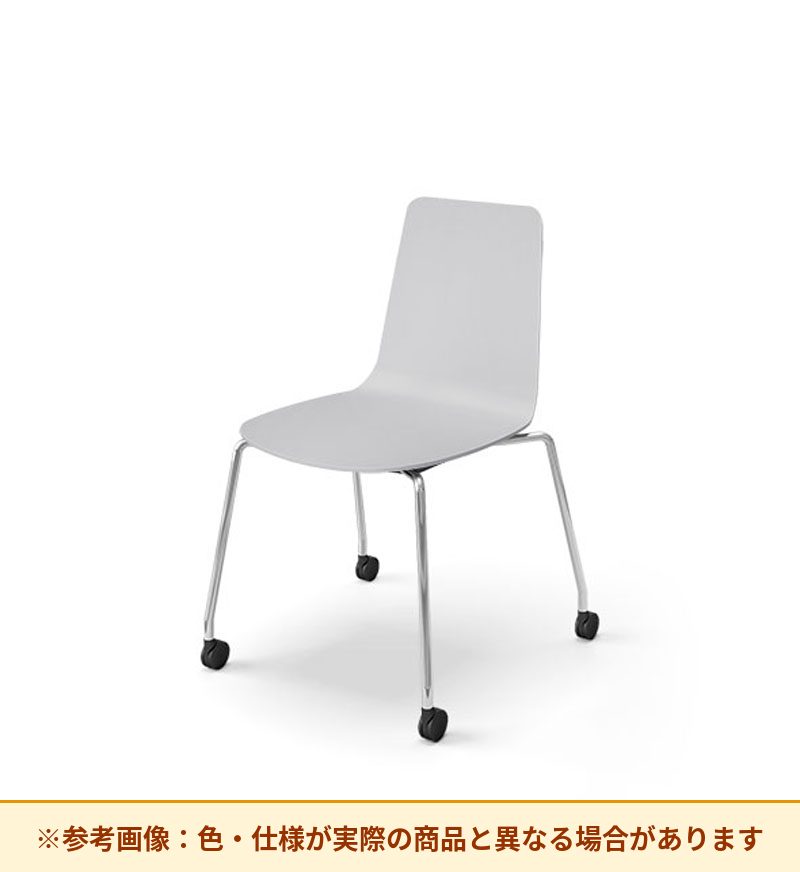 コクヨ ミケット 背素材：PPシート(抗菌剤入) 座素材：PPシート(抗菌剤入) 脚：キャスター脚 K03-M20
