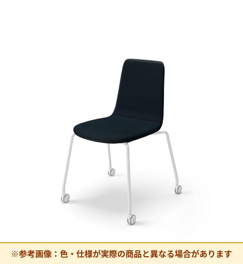 コクヨ ミケット 背素材：エコPVCレザー 座素材：エコPVCレザー 脚：キャスター脚 K03-B24-VZE6X3