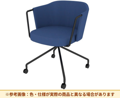 コクヨ チェア コーデ キャスター脚 パイプ肘 プレミア張 K04-B821SP-5R5R3