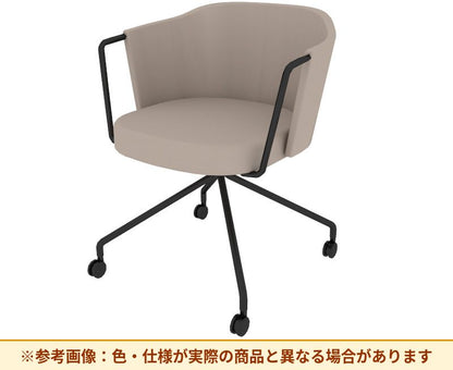 コクヨ チェア コーデ キャスター脚 パイプ肘 プレミア張 K04-B821SP-5R5R3