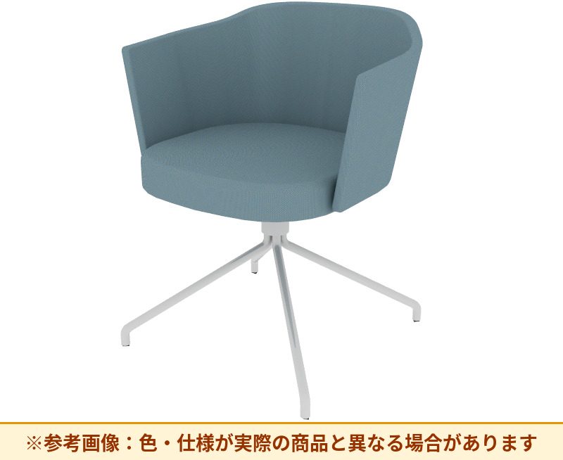 コクヨ チェア コーデ 固定脚（座回転） 張くるみ肘 ハイグレード張 K04-M628SH