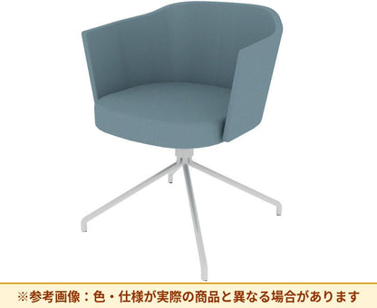 コクヨ チェア コーデ 固定脚（座回転） 張くるみ肘 ハイグレード張 K04-M628SH