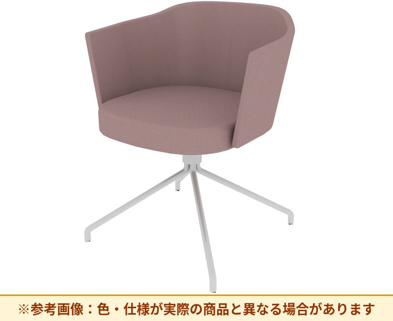 コクヨ チェア コーデ 固定脚（座回転） 張くるみ肘 ハイグレード張 K04-M628SH