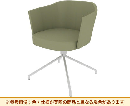 コクヨ チェア コーデ 固定脚（座回転） 張くるみ肘 ハイグレード張 K04-M628SH