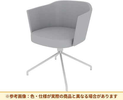 コクヨ チェア コーデ 固定脚（座回転） 張くるみ肘 プレミア張 K04-M628SP