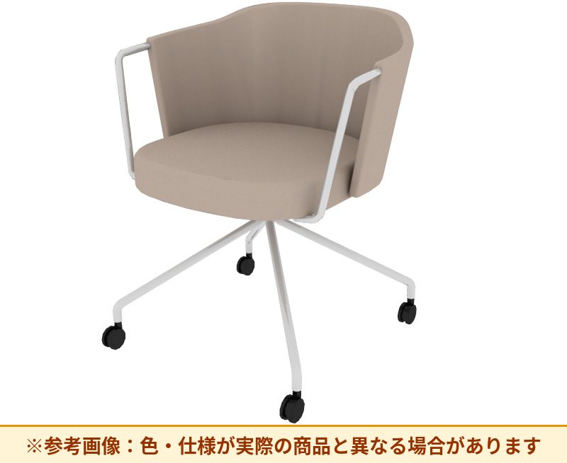 コクヨ チェア コーデ キャスター脚 パイプ肘 プレミア張 K04-M821SP