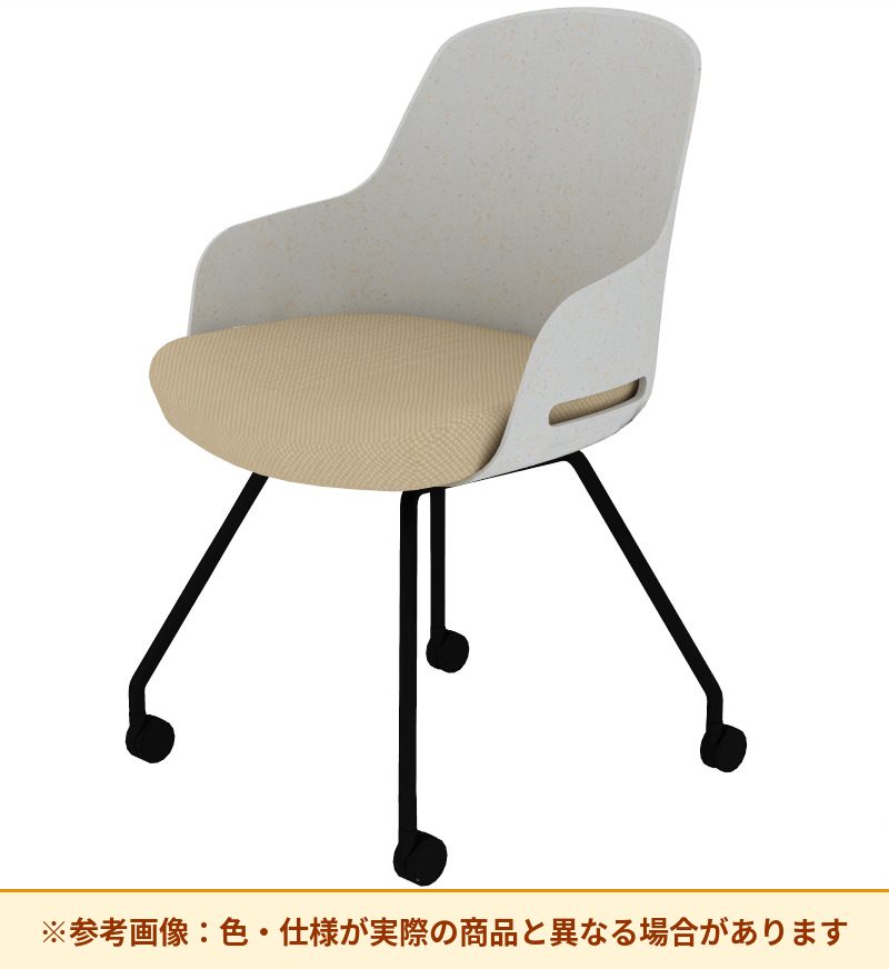 コクヨ チェア リーテ 4本キャスター脚 背樹脂 K16-B21CU-1KY0TX3
