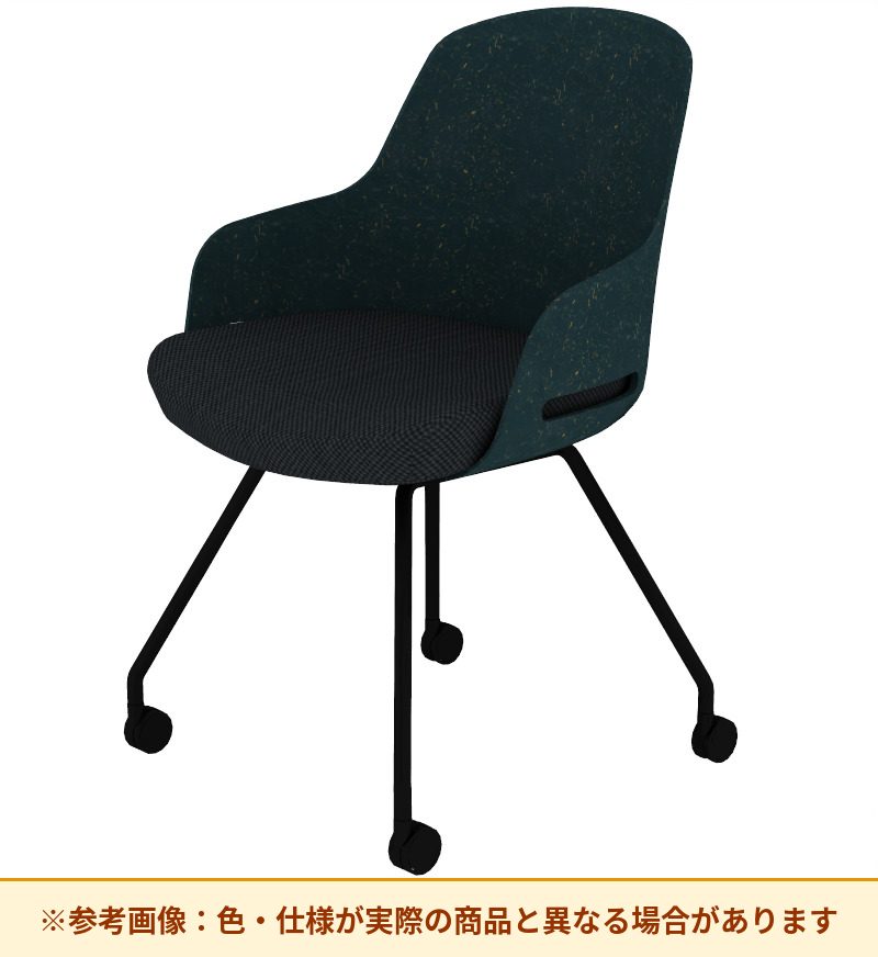 コクヨ チェア リーテ 4本キャスター脚 背樹脂 K16-B21CU-1KY0TX3