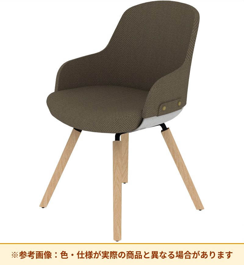 コクヨ チェア リーテ 4本木脚 背クッション K16-D02CZ-1KY0T0T3