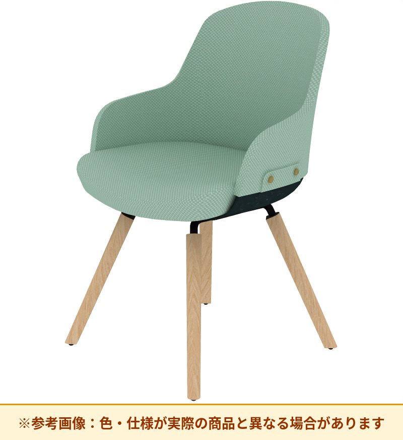 コクヨ チェア リーテ 4本木脚 背クッション K16-D02CZ-1KY0T0T3