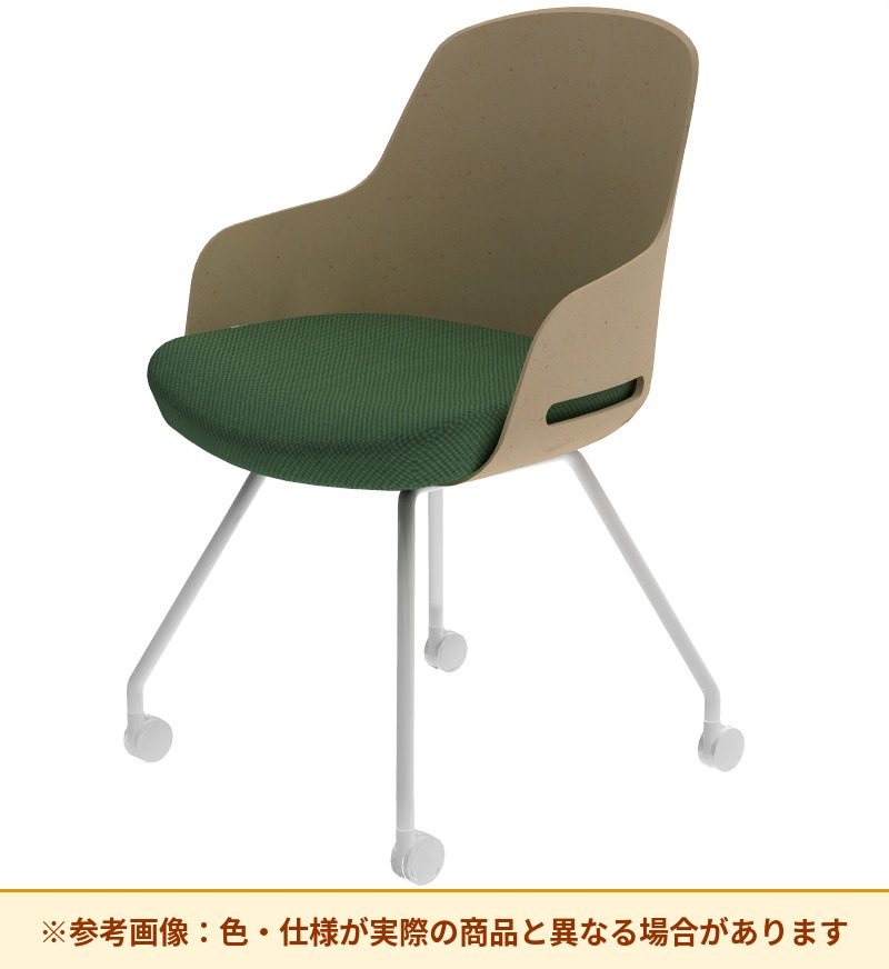 コクヨ チェア リーテ 4本キャスター脚 背樹脂 K16-B21CU-1KY0TX3