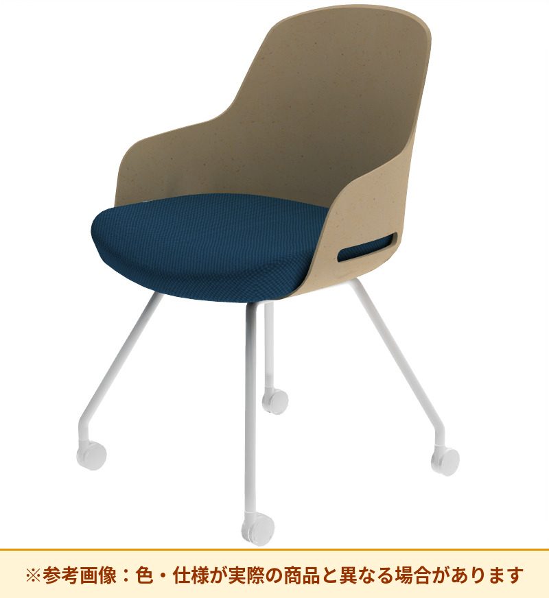 コクヨ チェア リーテ 4本キャスター脚 背樹脂 K16-B21CU-1KY0TX3