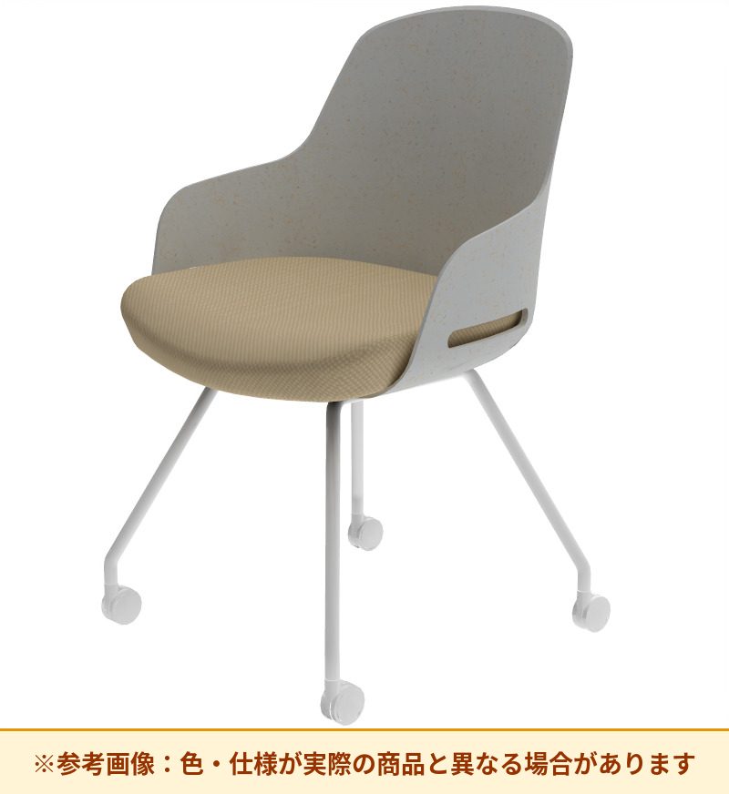 コクヨ チェア リーテ 4本キャスター脚 背樹脂 K16-B21CU-1KY0TX3