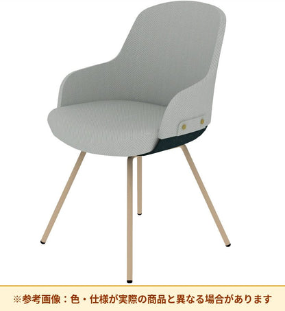 コクヨ チェア リーテ 4本固定脚 背クッション K16-Z02CZ-E6Y