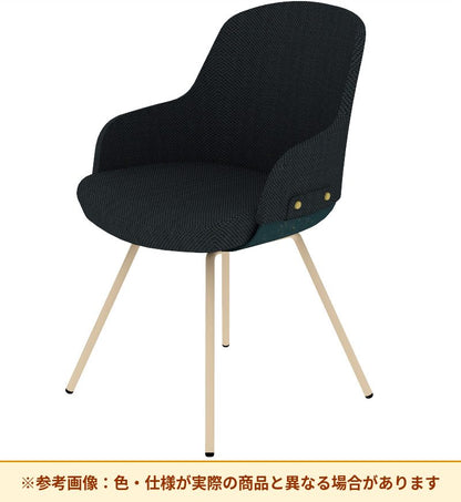 コクヨ チェア リーテ 4本固定脚 背クッション K16-Z02CZ-E6Y