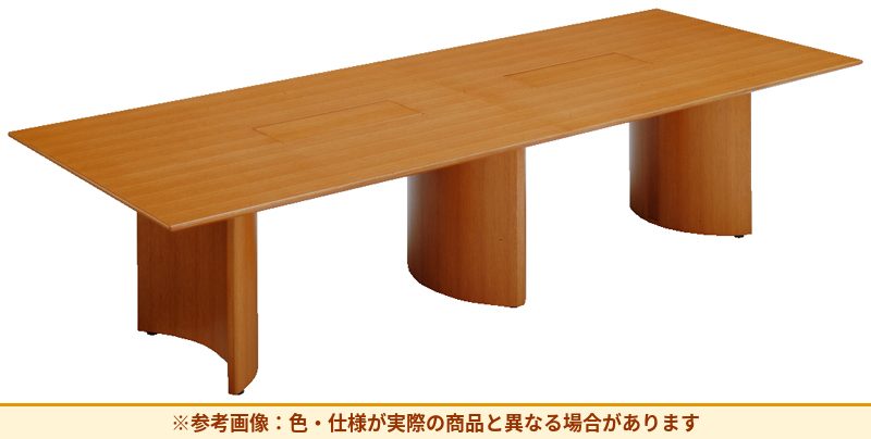 コクヨ 応接会議テーブル ロラン 天板数：1枚 配線機能付き 天板素材：突板 WRL-KW3212W-T3