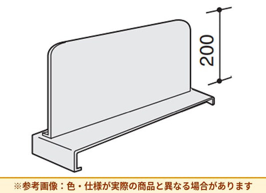 コクヨ 棚 軽量ラック 移動仕切板（参考画像）