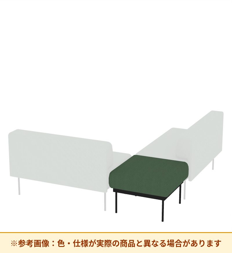 コクヨ ソファ オスファ ワークタイプ 内コーナー 座一体 巾木無 NTK-WBAUCN-6A