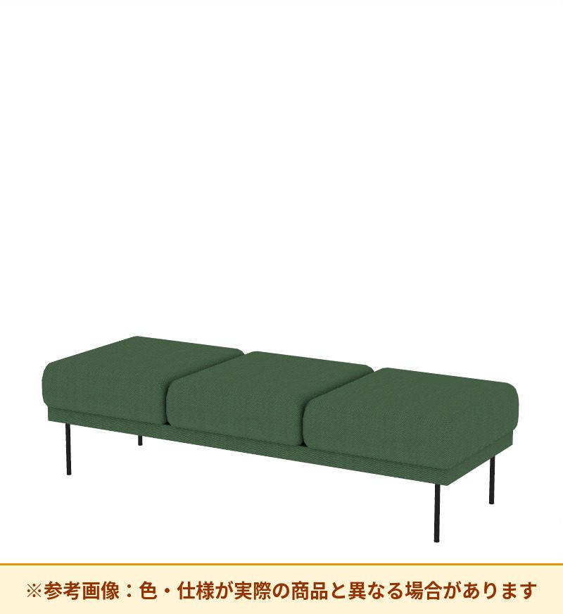 コクヨ ソファ オスファ ワークタイプ ベンチ 座分離 巾木有 NTK-WBB21L-6A