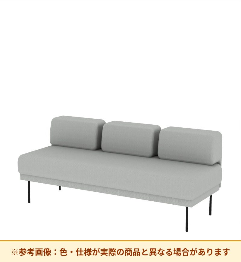 コクヨ ソファ オスファ ワークタイプ ロー背分離 座一体 巾木有 NTK-WLC21L-6A